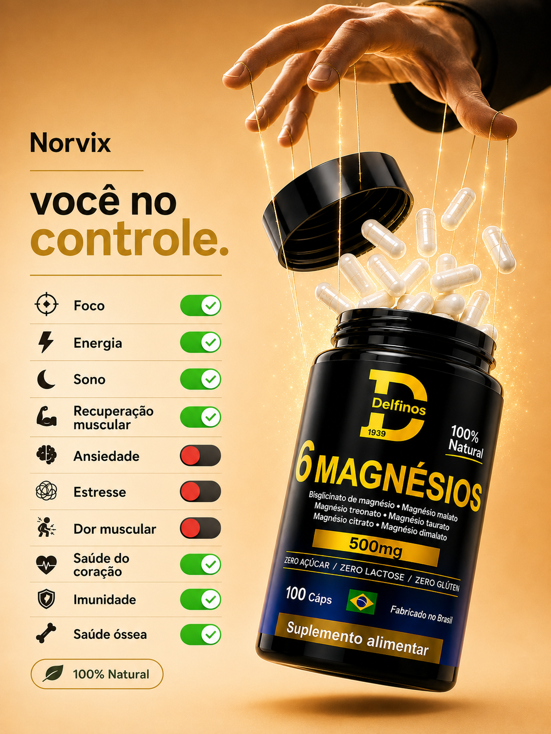 Por Que a Norvix Caps Te Devolve o Controle?